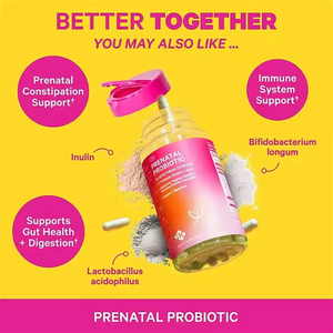 แคปซูลกรดโฟลิกสำหรับมังสวิรัติวิตามินบีซีดีโอเมก้า3อาหารเสริมอาหารเสริมก่อนคลอดทุกวันสนับสนุนวิตามิน - Product Image 2