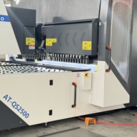 Dobladora de Paneles CNC de Aluminio Totalmente Automática AIOTEK de 2500 mm con Motor y Bomba ATC, Motor y Engranaje de 125 KW para Doblado de Acero Inoxidable