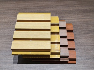 Thế hệ thứ ba công nghệ co-đùn ASA tráng Trọng lượng nhẹ Panel tường ngoài trời trang trí tường Ốp PVC rãnh tấm - Product Image 4