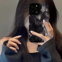Coque de téléphone portable en cuir TPU souple à motif marbre, vente directe, pour iPhone X, XR, XS, 11, 12, 13, 14, 15, 16, 17, 18 Pro Max