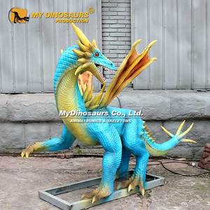 MY DINO Cabeza de Dragón Animatrónica de Fantasía de Gran Tamaño en Venta - Product Image 6