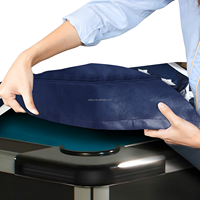 Housse de billard en cuir de luxe, style moderne, bleu marine, housses de billard, vente chaude, housse de billard
