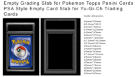 Plaque acrylique pour cartes à collectionner, protège-cartes Pokémon, étuis de protection transparents en plastique anti-poussière pour TCG
