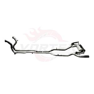 Sistema de Escape Completo Vortex de Acero Inoxidable para Mercedes AMG GTS GT 4.0T con Silenciador Transversal con Válvulas y Tubo Intermedio en H - Product Image 2