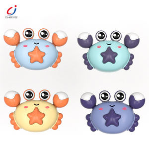 Giocattolo creativo di educazione precoce del granchio di Chengji interessante disegno colorato a forma di cartone animato stampa e Go giocattoli granchio - Product Image 1