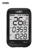 Komputer GPS/tachometer Sepeda Generasi ke-3 XOSS untuk Sepeda Jalan/Road Bike dan Sepeda Gunung, Pengukur Kecepatan Nirkabel, Komputer Sepeda G3/G3+