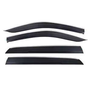 custom car accessories chrome door visor sun rain guard air deflectors Window Visor for BENZ X166 2012-