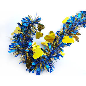 Guirnalda de oropel a la venta Adorno de árbol de Navidad para guirnalda de Navidad <span class=keywords><strong>natal</strong></span> - Product Image 3