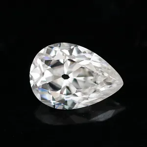 OECモアッサナイトプロヴァンスジュエリーペアカットモアッサナイトDEFVVS品質ルースストーンモアッサナイトダイヤモンド