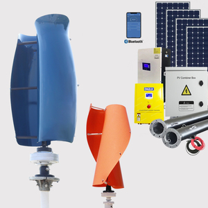 เครื่องกำเนิดไฟฟ้าพลังงานลมสำหรับใช้ในครัวเรือน เสียงเบา 3KW 5KW 10KW แบบแนวตั้ง รูปทรงดอกทิวลิป ความเร็วรอบต่ำ รุ่น R&X RX-TL RX-TL สำหรับใช้ในครัวเรือน - Product Image 5