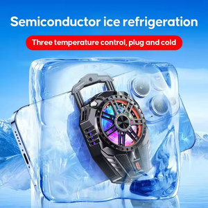 Refroidisseur <span class=keywords><strong>de</strong></span> téléphone RGB en gros à faible niveau sonore, avec refroidissement semi-conducteur et trois niveaux <span class=keywords><strong>de</strong></span> refroidissement pour les joueurs et l'e-sport. - Product Image 4