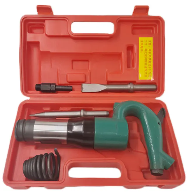 Home Auto Repair Kit Portable 380 Sets Of Gas Shovel Tool Kit Pneumatic Chisel Crusher Air Hammer Brake Pad Rust Removal Tool