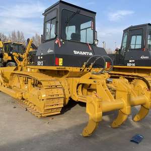 รถดันดินขนาดเล็ก SHANUI SD13 14 ตัน ยี่ห้อดัง ประสิทธิภาพสูง รถดันดินแบบตีนตะขาบ เครื่องยนต์หลัก รถดันดิน SD16 มือสองสำหรับขาย - Product Image 3