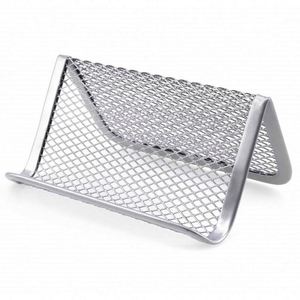 Customized <b>Business</b> Office Simple Black Office Supplies Desk Organizer Metal Wire Name <b>Card</b> <b>Holder</b> <b>Business</b> <b>Card</b> <b>Holder</b> - Product Image 2