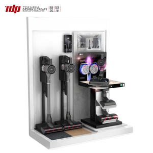 TERMEIN - Expositor <span class=keywords><strong>de</strong></span> Electrónica en Niveles Blanco y Negro, Soporte <span class=keywords><strong>de</strong></span> Exhibición para Aspiradora Inalámbrica, para Promoción POP en Supermercados - Product Image 6