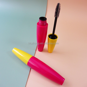 Wholesale Pink and Yellow <b>Plastic</b> Mascara <b>Tube</b> with Screw Cap Injection Color 18ml Cosmetic Container Empty Eyelash <b>Tube</b> - Product Image 6