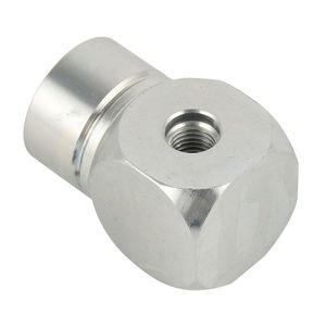 Raccord hydraulique coudé en aluminium à filetage femelle pour équipement industriel - Product Image 3