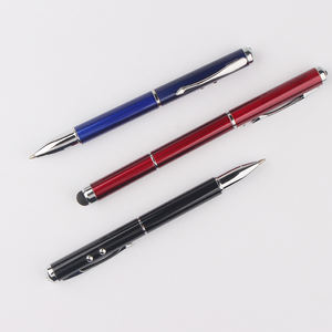 Stylo Gel Métallique LED Tactile 4-en-1 en Gros avec Gravure de Logo Personnalisé pour Stylet Mobile et Tablette - Product Image 6