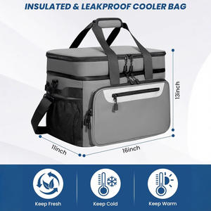 Nueva bolsa aislante de gran capacidad, bolsa térmica impermeable de tela Oxford, bolsa térmica para pícnic al aire libre, bolsa térmica - Product Image 2