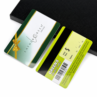 Tarjeta VIP Magnética de PVC con Diseño Personalizado, Impresión Offset, Código QR Variable, Código de Barras, Acabado Negro Mate