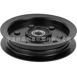 Poulie en plastique pour tondeuse à gazon Ningbo Quanpin 604219, roue d'entraînement plate A10774, pièce noire - Product Image 3
