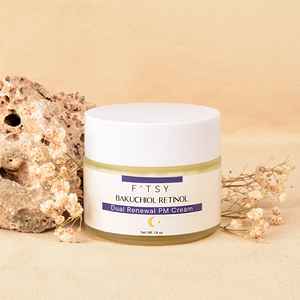 OEM Best Organic Plant Based Bakuchiol Retinol Double Renewal <span class=keywords><strong>Crème</strong></span> de Nuit Hydratant Visage pour Peaux Sensibles - Product Image 2