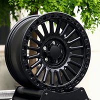Jantes Beadlock forgées tout-terrain pour SUV, personnalisées, 17x8.5, 18x9, 20x9, 20x10, 5x114.3, 5x127, 5x5.5, noir mat, pour Wrangler, Bronco, Defender