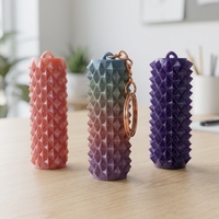 Bâton anti-stress créatif et coloré imprimé en 3D, impression PLA, personnalisable et disponible en gros, modèle 3D haute précision