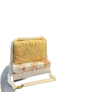 Women's Crossbody Bag Horizontal <b>Square</b> Solid Color Water Resistant Everyday Outfits Spring 2026 White - Product Image 5