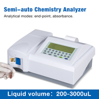For Laboratory Semi-automatic Biochemistry Analyzer 200-3000ml Economical Biochemistry Analysis Machine