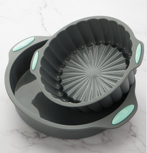 <span class=keywords><strong>Moule</strong></span> à pâtisserie en silicone réutilisable résistant aux hautes températures, plateau de cuisson antiadhésif personnalisé pour usage en restaurant - Product Image 2