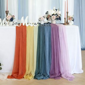 <span class=keywords><strong>Chemin</strong></span> <span class=keywords><strong>de</strong></span> <span class=keywords><strong>table</strong></span> en <span class=keywords><strong>mousseline</strong></span> transparente pour mariage, événement, maison, anniversaire, baby shower, <span class=keywords><strong>vert</strong></span> sauge, rose, or, <span class=keywords><strong>chemin</strong></span> <span class=keywords><strong>de</strong></span> <span class=keywords><strong>table</strong></span> décoratif pour salle à manger - Product Image 3