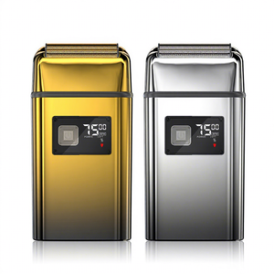 Afeitadora Eléctrica Recargable 2 en 1 <span class=keywords><strong>para</strong></span> Cara y Barba, Recortadora Portátil de Viaje <span class=keywords><strong>para</strong></span> Hombre - Product Image 1