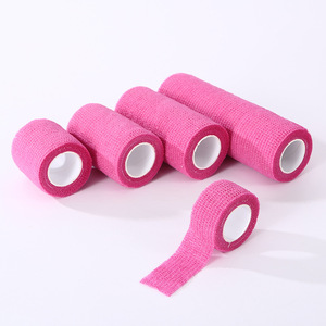 2 inci X 5 yard bungkus tato penutup pegangan diri kohesif perban gulungan olahraga pita perekat - Product Image 2