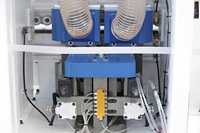 Machine de chantournage automatique haute puissance, équipement de menuiserie multifonctionnel pour le collage des bords des armoires et des portes en bois