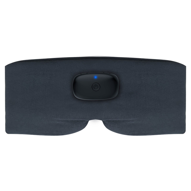 3D Surround Music Sleep Mask Smart Bluetooth Full Blackout Gravity Massager Detachable Washable Hot Compress Fever Relief Eye