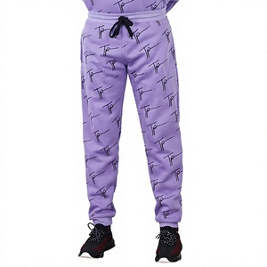 Pantalon de jogging léger décontracté en toile imprimée, vêtements de sport pour hommes, design personnalisé de haute qualité, respirant, séchage rapide, tendance - Product Image 1