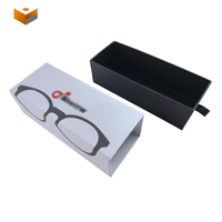 Nouvelle conception, logo personnalisé, boîte à lunettes de soleil en papier de luxe, boîte à tiroir, boîtes cadeaux luxueuses pour lunettes de soleil
