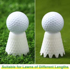 LM LM25246 Lot de 8 tees de golf incassables et élastiques pour usage domestique dans les jardins et sur la véranda - Product Image 5