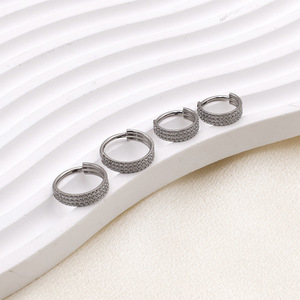 Mini Zircon Nose <b>Studs</b> Ear Bone <b>Studs</b> Lip <b>Studs</b> Pure <b>Titanium</b> Mini Nose Rings Earrings Stainless Steel Jewelry Silver Round - Product Image 1