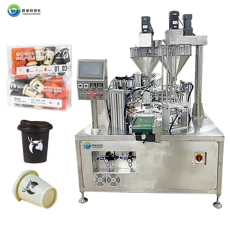 Direktverkauf der Hersteller maschine für die Verpackung von kaffee kapseln versiegelt konserviert