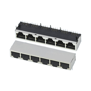 5g1x2 1x4 1x6 1x8 cổng 100/1000/2.5G/5G/10g cơ sở-t 10p8c 8P8C Cat5 CAT5e CAT6 cat6A PCB Modular magjack sợi thiết bị quang - Product Image 1