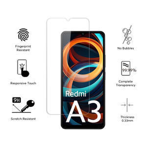 2024 nuovo modello HD trasparente proteggi schermo per Xiaomi Redmi <span class=keywords><strong>A3</strong></span> vetro temperato smerigliato - Product Image 2