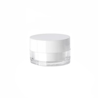 Ventes directes d'usine crème cosmétique décence plastique plexiglas emballage bouteilles 20/30/50G crème pour les yeux matériau de base PS