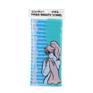 Éponge de bain en nylon de style japonais - Serviette de bain longue rayée pour femmes et hommes - Loofah exfoliant pour la douche, le spa et la sauna - Product Image 5