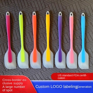 Spatola <span class=keywords><strong>per</strong></span> Torte Traslucida Monopezzo in Silicone Alimentare Resistente alle Alte Temperature <span class=keywords><strong>per</strong></span> Mescolare e Raschiare Crema Utensile da Pasticceria - Product Image 3