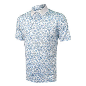 Polo de Golf con estampado de sublimación personalizado de alta calidad para hombre, camiseta informal transpirable de secado rápido, camiseta para hombre - Product Image 4