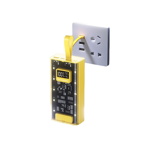 תצוגת סוללה דיגיטלית בנק חשמל נייד 30000mah אולטרה-גדול קיבולת mecha 22.5 מקור כוח נייד - Product Image 4