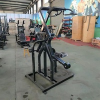Dernière conception Pull Back Fitness Machine Plate Loaded Iso-lateral Wide Pull Down