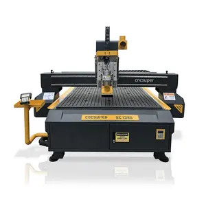 पेशेवर Woodworking मशीन 1300*2500mm 3 अक्ष 4 अक्ष सीएनसी रूटर मशीन 1325 के लिए लकड़ी रूटर लकड़ी और एल्यूमीनियम